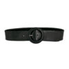 Loop Leather Skye Leather Belt - Black