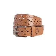 Loop Leather Roxy Leather Belt - Natural