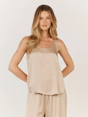 Fate + Becker Dashing Tank - Champagne