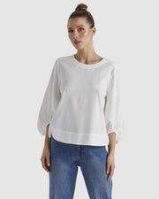 Fate + Becker Sun Jewel Top - White