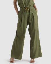 Fate + Becker Shoreline Fisherman Pant - Khaki