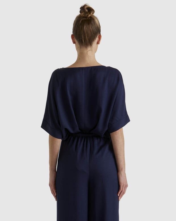 Fate + Becker Fusion Top - Navy