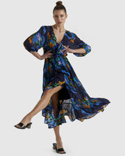 Fate + Becker Twilight Dress - Navy Floral