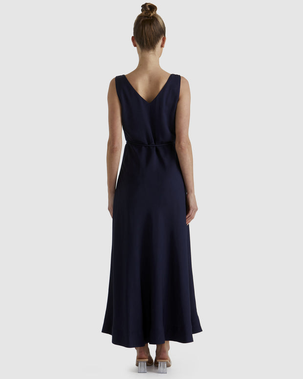 Fate + Becker Fusion Dress - Navy