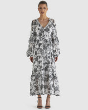 Fate + Becker Say So Dress - White Floral