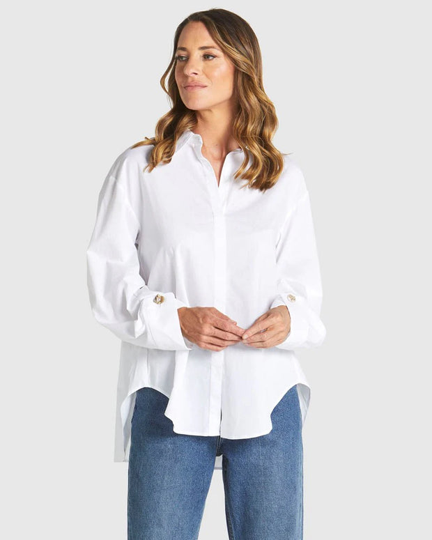 Fate + Becker Melody Shirt - White