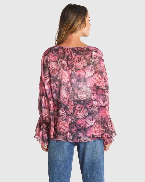 Fate + Becker Phenomenon Blouse - Peony