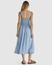 Sass Rye Midi Dress - Chambray