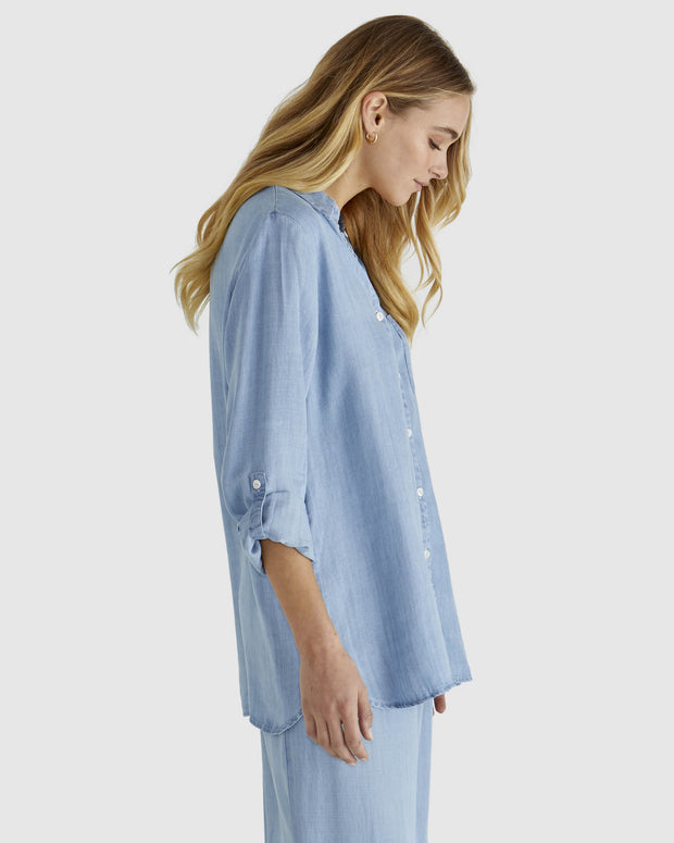 Sass Rye Shirt - Chambray