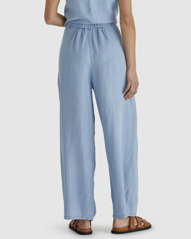 Sass Rye Pants - Chambray