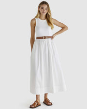 Sass Opal Dress - White