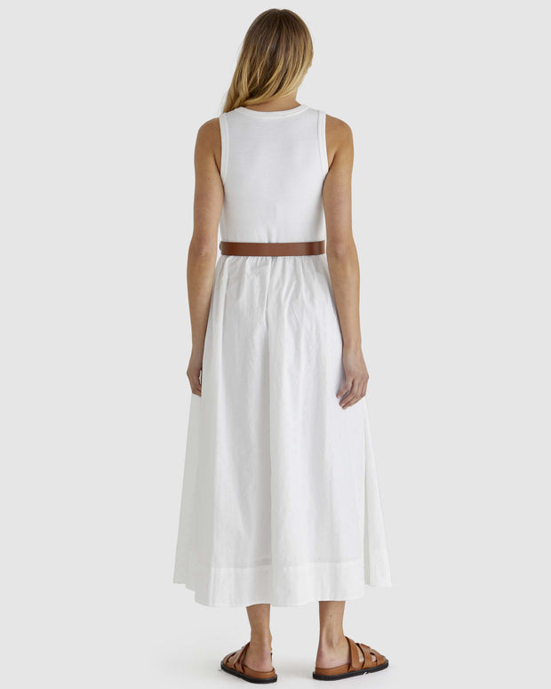 Sass Opal Dress - White