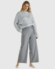 Sass Romee Knit - White Marle