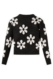 Lemon Tree Flora Cardi - Black