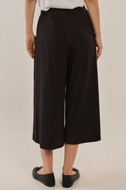 Betty Basics Crystal Crop Jogger - Black