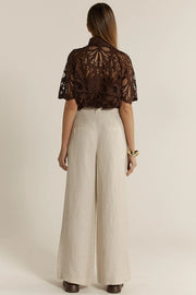 Fate + Becker Amara Belted Pant - Flax