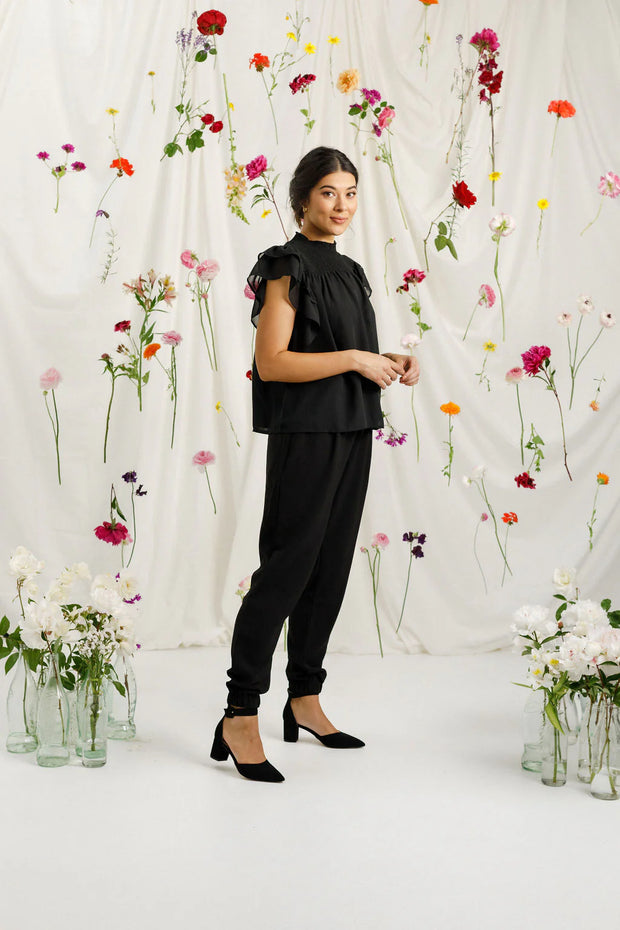 Home-lee X Label Billie Pants - Black