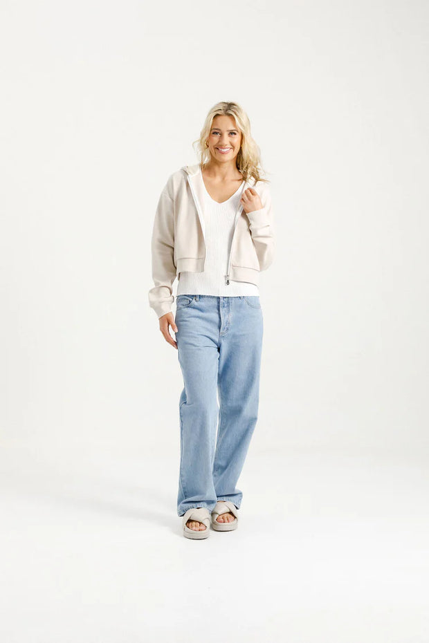 Home-lee Emily Jacket - Ivory