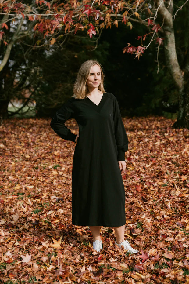 Home-lee Laney Dress - Black with Mini X