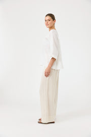 Studio Relaxed Top - Salt