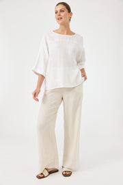 Studio Relaxed Top - Salt