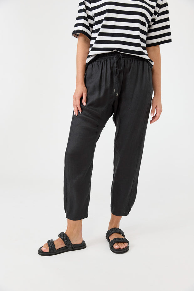 Studio Relaxed Pants - Ebony
