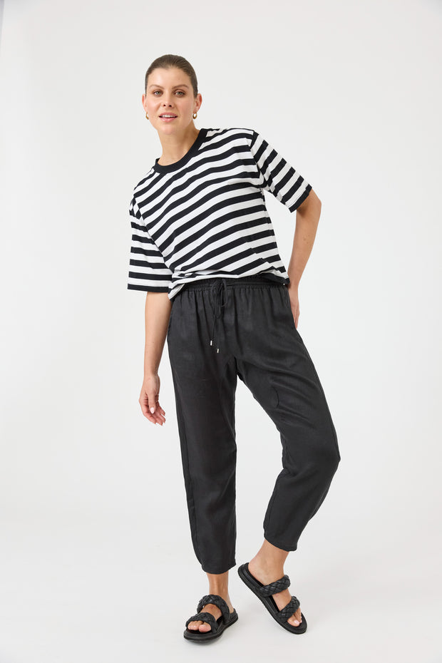 Studio Relaxed Pants - Ebony