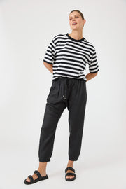 Studio Relaxed Pants - Ebony