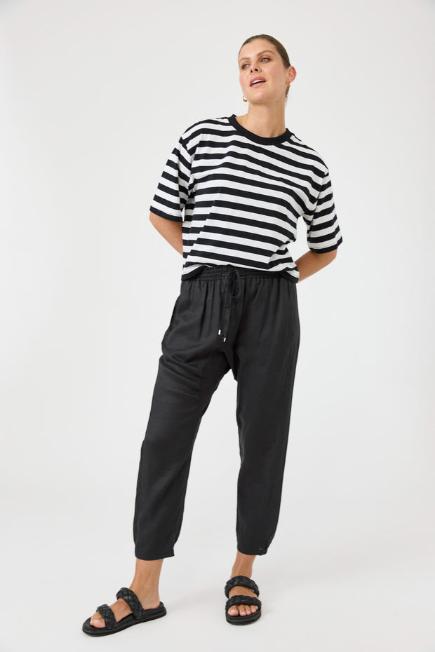 Studio Relaxed Pants - Ebony