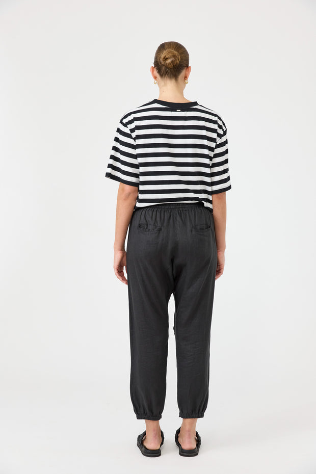 Studio Relaxed Pants - Ebony