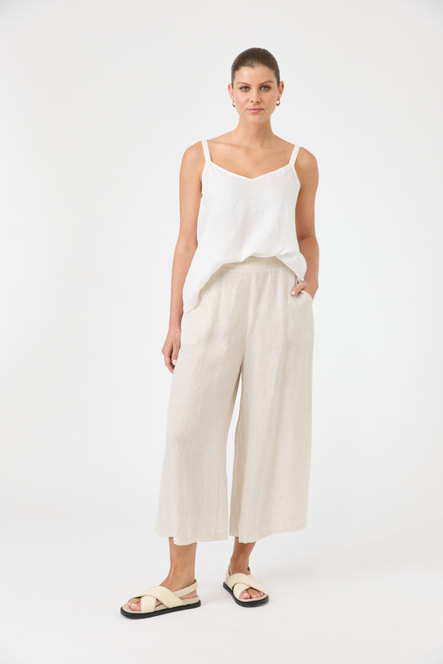 Studio Crop Pants - Tusk