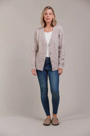 eb&ive Merano Cardigan - Flax