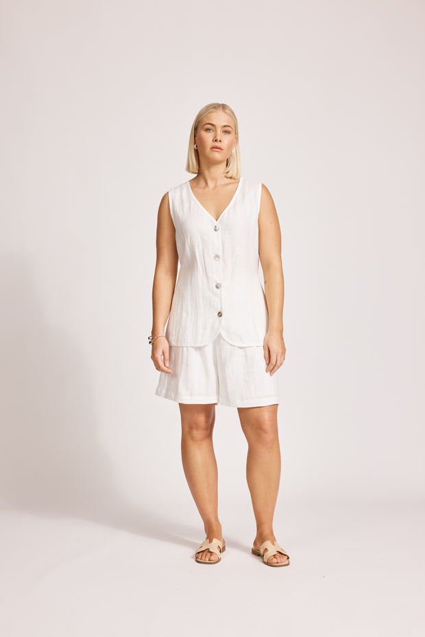 eb&ive Miramar Vest - White