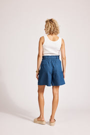 eb&ive Melenia Denim Short - Indigo