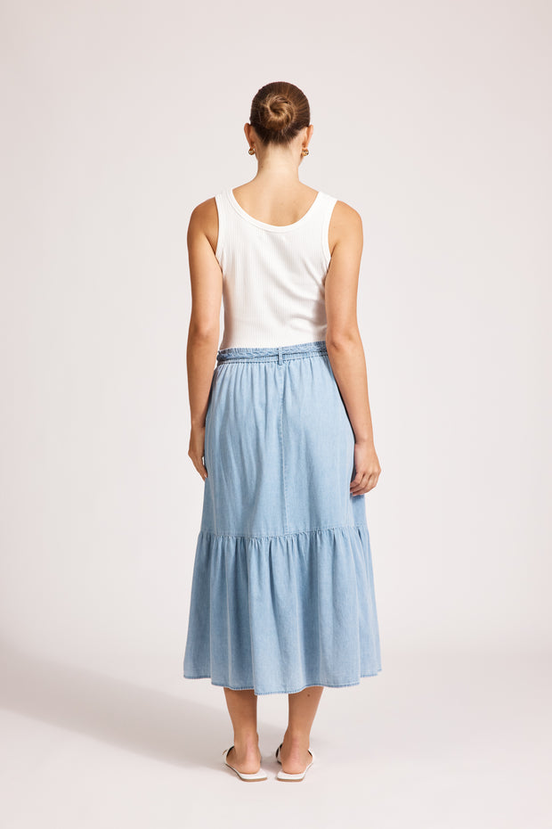 eb&ive Melenia Denim Skirt - Denim