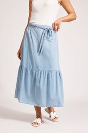 eb&ive Melenia Denim Skirt - Denim