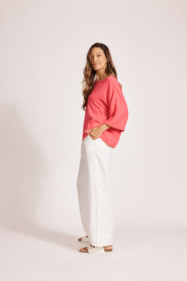 eb&ive Alessia Relaxed Top - Melon