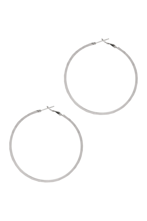 eb&ive Pena Hoop Earring - Gold & Silver Silver