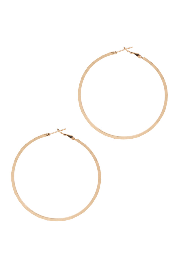 eb&ive Pena Hoop Earring - Gold & Silver Gold