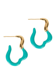 eb&ive Treville Earring - Lagoon & Coral Lagoon