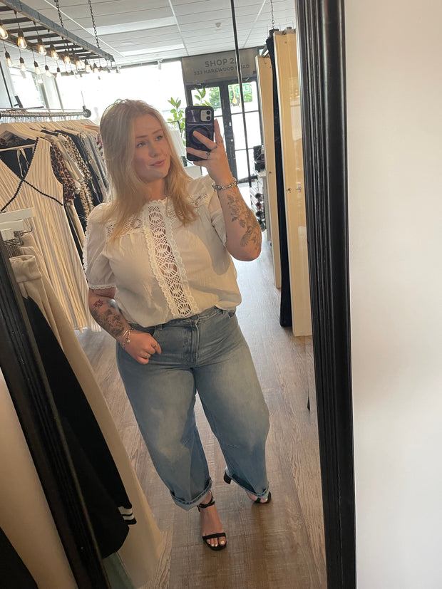 Harlem Helena Top - White