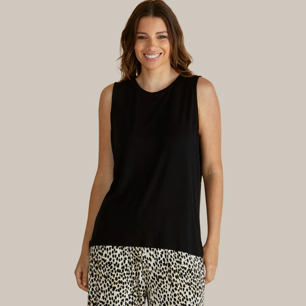 Betty Bascis Positano Tank - Black