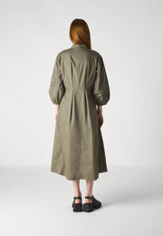 MSCH Jeovana Petronia 3/4 Dress - Mulled Basil