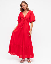 Label of Love Holly Maxi Dress - Red