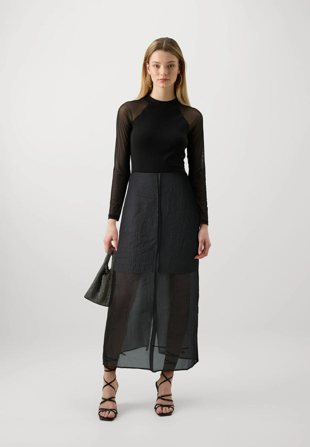 MSCH Belesa High Waist Skirt - Black