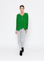 Two By Two Grace Cardigan - Green