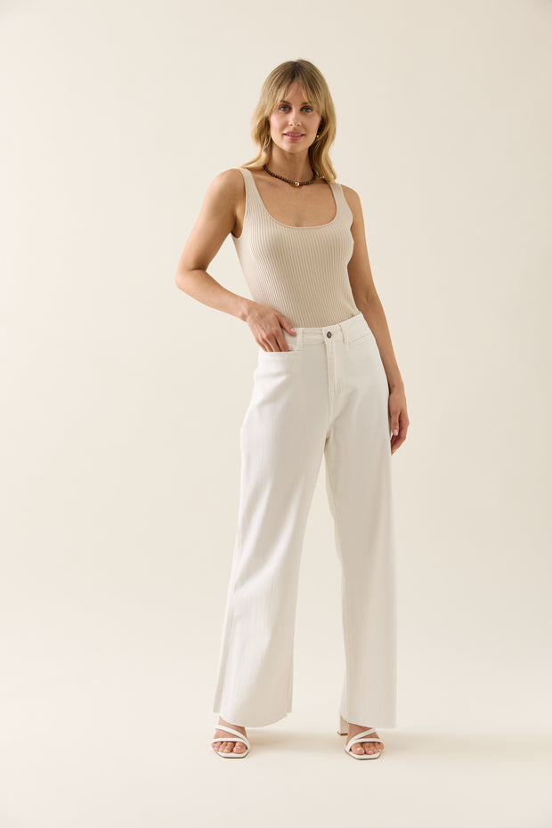Isle of Mine Tate Denim Jeans - Salt