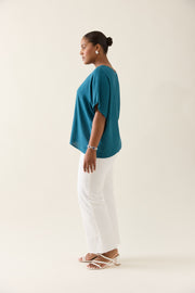 Isle of Mine Ingrid Relaxed Top - Baltic