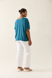 Isle of Mine Ingrid Relaxed Top - Baltic