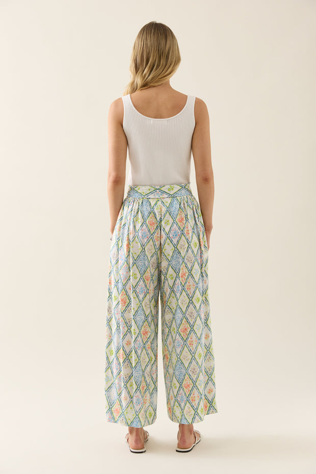 Isle of Mine Ingrid Cropped Pant - Tile